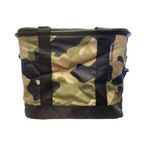 Woodland Camo - CleverMade Tahoe Eco Collapsible Foldaway Cooler with Carry Stra